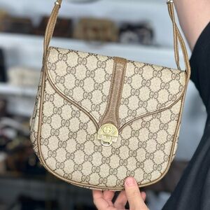 Gucci Monogram GG Flap Crossbody